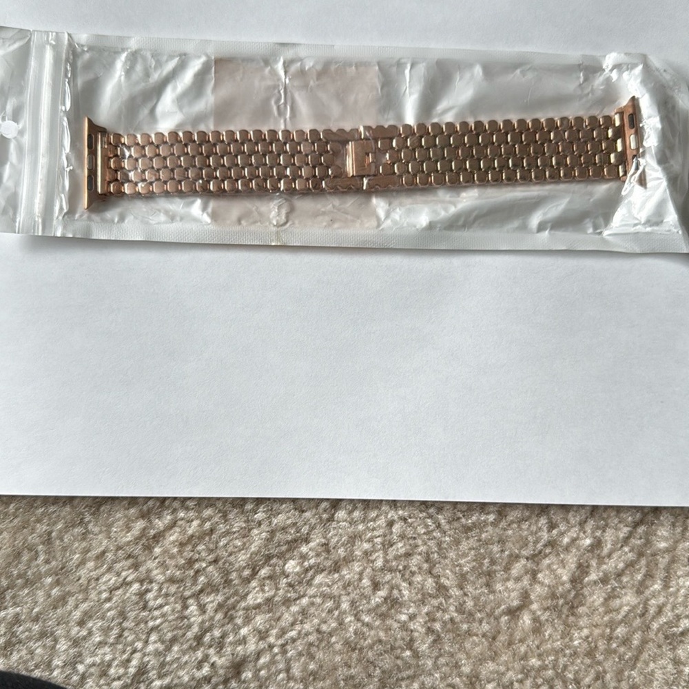 Rose Gold Metal Watch Band for Apple Watch NWOT